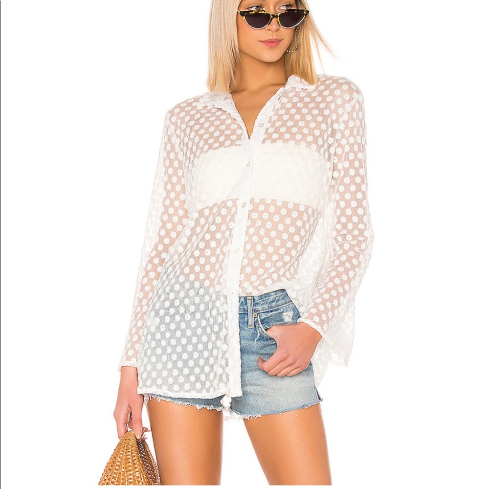 LPA long sleeve button up XS